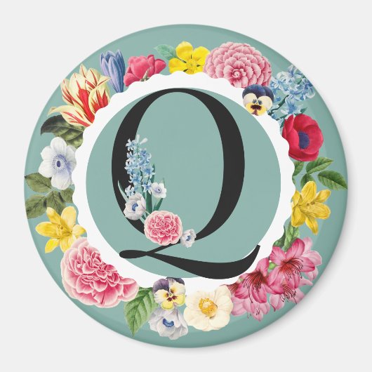 Aimant Monogramme (Devant)