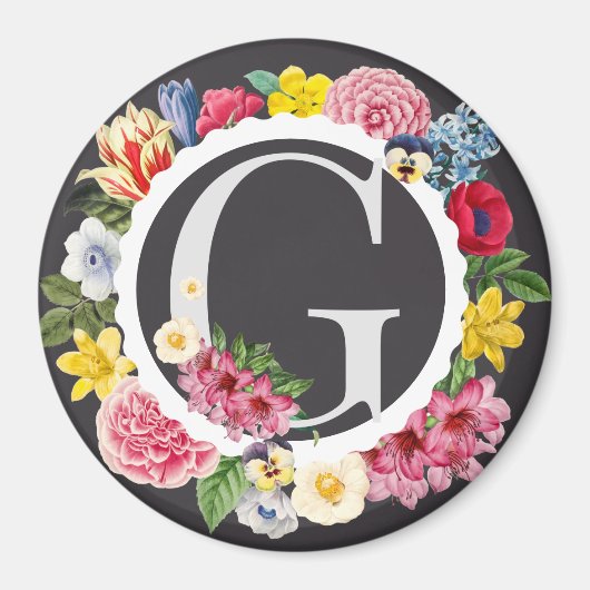 Aimant Monogramme (Devant)