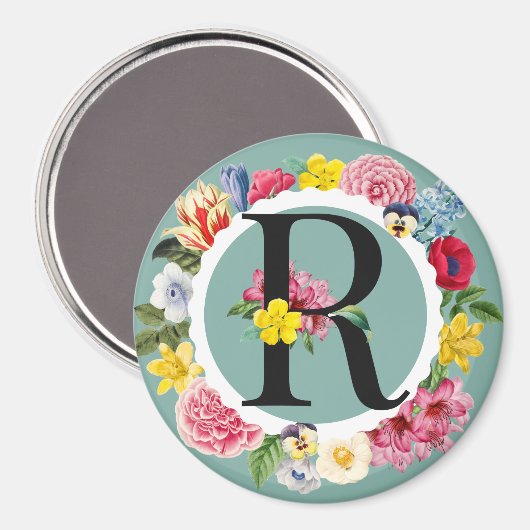 Aimant Monogramme (Recto/Verso)