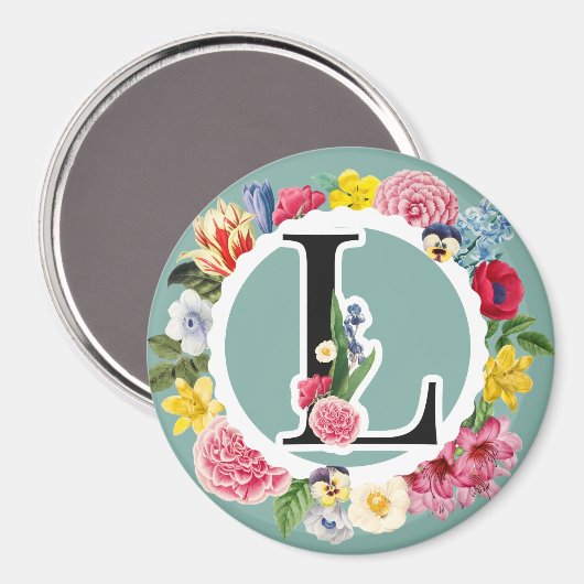 Aimant Monogramme (Recto/Verso)