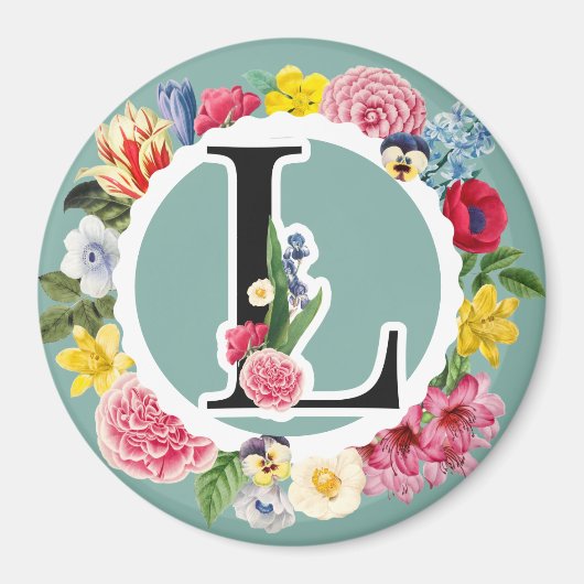 Aimant Monogramme (Devant)