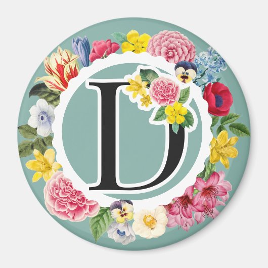 Aimant Monogramme (Devant)