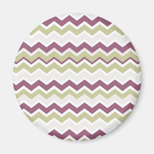 Aimant Monogramme Chevron Brick (Devant)