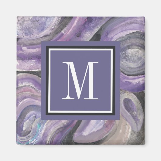 Aimant monogramme | Circle (Devant)