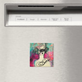 AIMANT MONOGRAMME DE CHARME (In Situ (Lave-vaisselle))