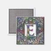 Aimant Monogramme E (Recto/Verso)