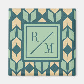 Aimant Monogramme | Geo Step extérieur | Flèche géométriq (Devant)