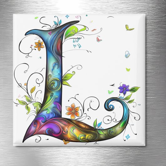 Aimant Monogramme lunaire L