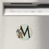 Aimant monogramme "M" (In Situ (Lave-vaisselle))