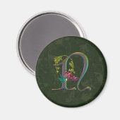 Aimant Monogramme N (Recto/Verso)