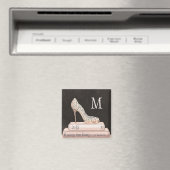 Aimant Monogramme | Pomme sauvage | Élégante mode talon h (In Situ (Lave-vaisselle))