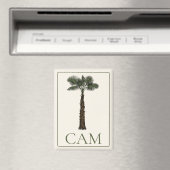 Aimant Monogramme Prépa Arbre à Palmes Côtiers (In Situ (Lave-vaisselle))