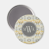 Aimant Monogramme | Tapestry Rosette II (Recto/Verso)