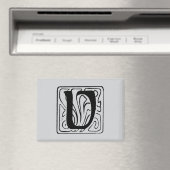 Aimant Monogramme V noir (In Situ (Lave-vaisselle))