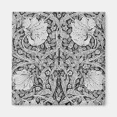 Aimant Monotone gris Pimpernel, William Morris (Devant)