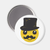 Aimant Monsieur Moustache (Recto/Verso)
