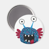 Aimant Monster Angel bleu (Recto/Verso)