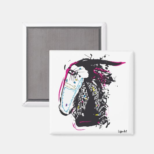 Aimant Monster Art (Recto/Verso)