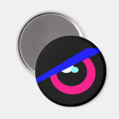 Aimant MONSTER FRIDGE (Mad Eye 2) (Recto/Verso)