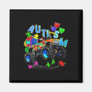 Aimant Monster Truck Puzzles Jote Kids Sensibilisation su