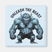 Aimant Monstre à cornes (Devant)