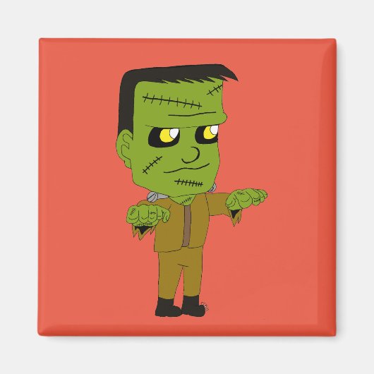 Aimant monstre chibi (Devant)