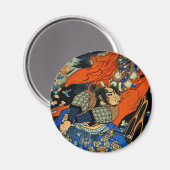AIMANT MONSTRE DE COMBAT SAMURAI (Recto/Verso)