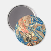 AIMANT MONSTRE DE COMBAT SAMURAI (Recto/Verso)