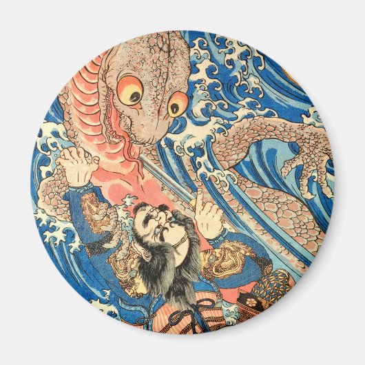 AIMANT MONSTRE DE COMBAT SAMURAI (Devant)