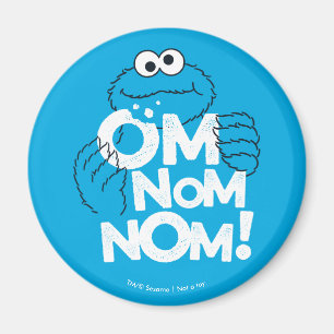 Aimant Monstre des cookies   Miam miam miam !