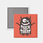 Aimant Monstre d'Halloween (Recto/Verso)