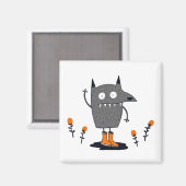 Aimant Monstre Drôle (Recto/Verso)