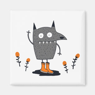 Aimant Monstre Drôle