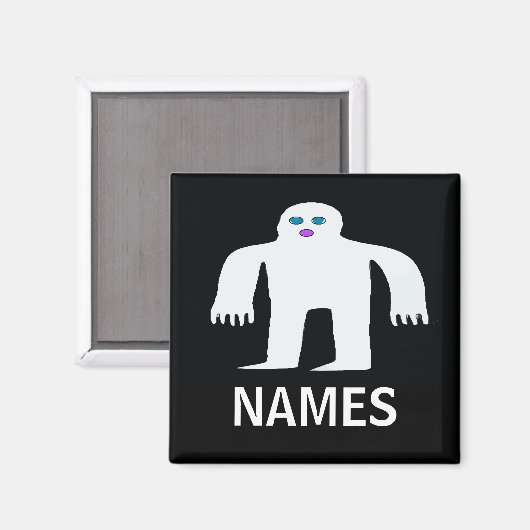 Aimant Monstre,, Souvenir (Recto/Verso)