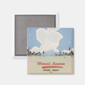 Aimant Mont Asama Honshū. (Recto/Verso)