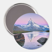 Aimant Mont Cervin en Zermatt, Suisse (Recto/Verso)