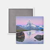 Aimant Mont Cervin en Zermatt, Suisse (Recto/Verso)