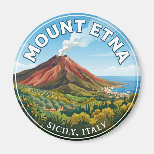 Aimant Mont Etna Italie