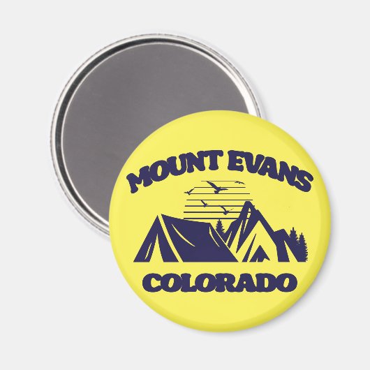Aimant Mont Evans, Colorado (Recto/Verso)