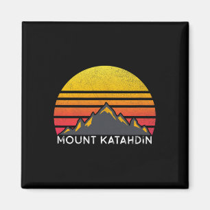 Aimant Mont Katahdin Maine Coucher de soleil Randonnée T