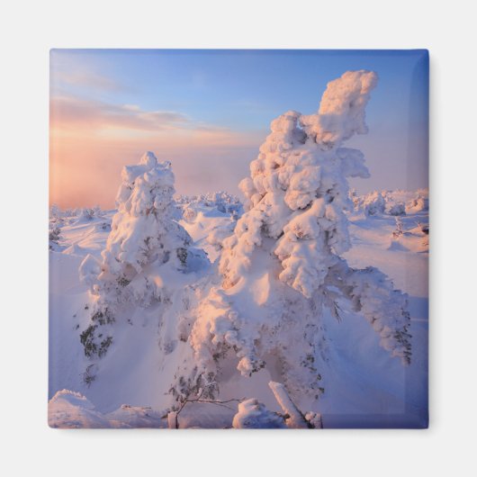 Aimant Mont Logan Sunrise Parc national de la Gaspésie Qu (Devant)