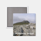 Aimant Mont Mansfield, Vermont (Recto/Verso)