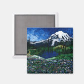 Aimant Mont Rainier (Recto/Verso)