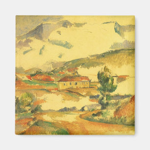 Aimant Mont Sainte Victoire par Paul Cezanne, Art Vintage