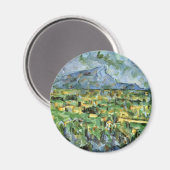 Aimant Mont Sainte-Victoire Par Paul Cézanne (Meilleure Q (Recto/Verso)