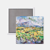 Aimant Mont Sainte-Victoire, Paul Cezanne (Recto/Verso)