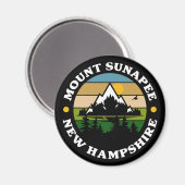 Aimant Mont Sunapee, New Hampshire (Recto/Verso)