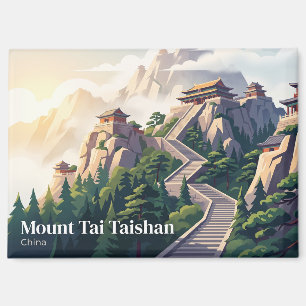Aimant Mont Tai Taishan Chine