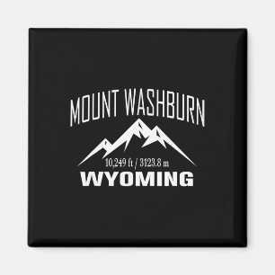 Aimant Mont Washburn Wyoming Escalade Club de sommet Cade