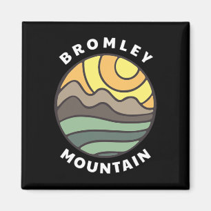 Aimant Montagne Bromley Vermont Montagnes Vt Souvenir de